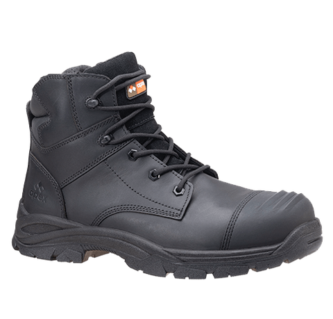 Apex Power Zip Safety Boot Black UK6 (EU40)