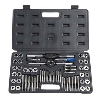 Saber 60pc Met/Unc/Unf Tap & Die Set