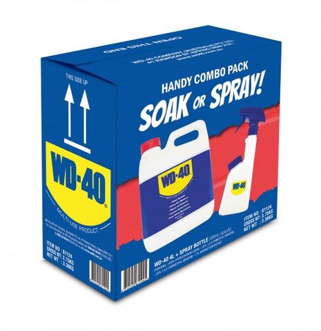 WD40 4 Litre Bonus w. Applicator (New Fomula)