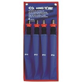 King Tony 4PC Pin Punch Set 10-16