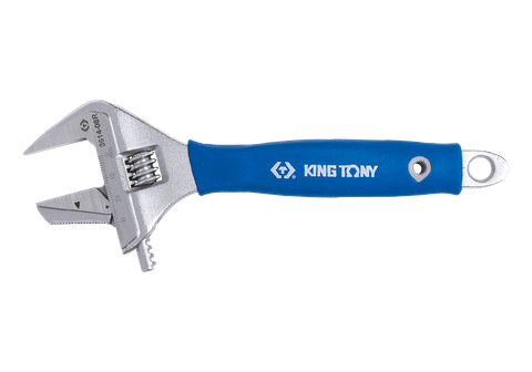 King Tony 8" Reversible Jaw Adjustable Wrench 200mm