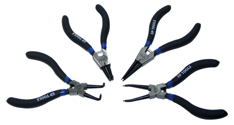 SP Tools Circlip Pliers Set - 4pc -175mm