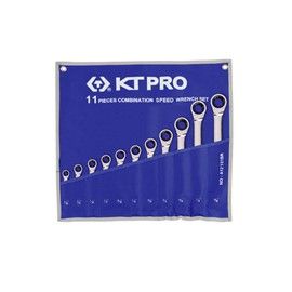 King Tony Pro 11pc SAE 12pt Combination Speed Wrench Set