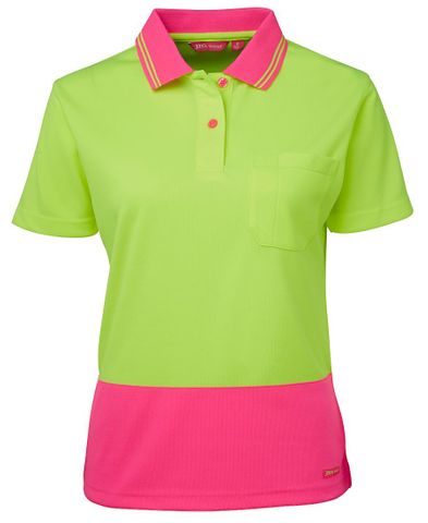 JB's Ladies HV S/S Comfort Polo