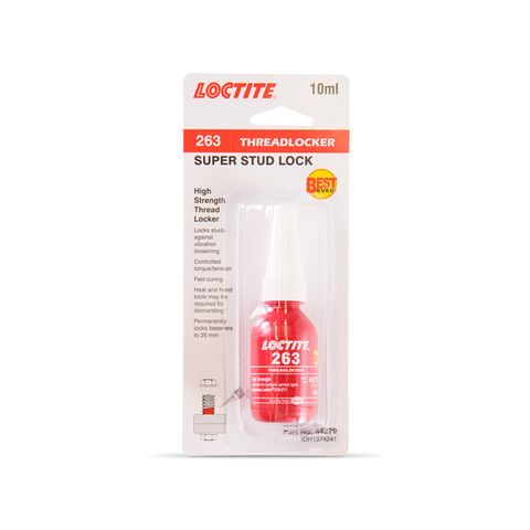 Loctite 263 Thread Lock High Strength 10ml (44279, 26220)