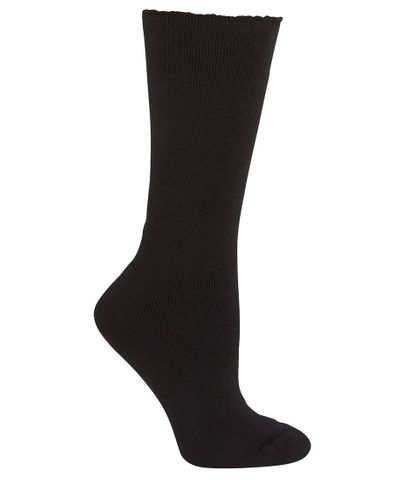 JB's Bamboo Work Sock Black - King