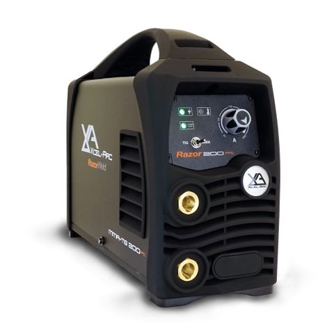 RazorWeld Arc200PFC MMA/TIG DC Inverter Welder - MMA Kit