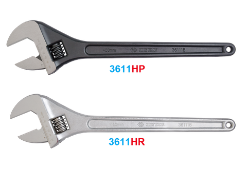 KT 15" Adjustable Wrench 375mm Chrome