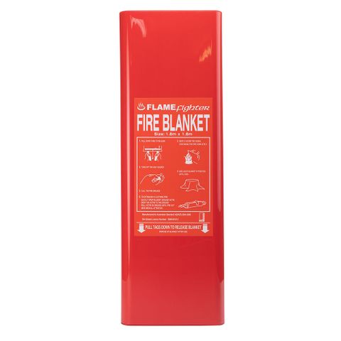 Hard Case Fire Blankets 1.8m x 1.8m