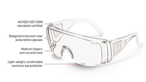 Esko Vispec OverSpec Clear Lens