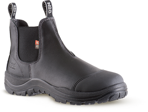 Apex Munro S/On Safety Boot Black UK5 (EU39)