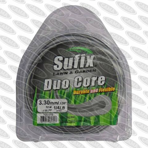 Sufix 3.3 Round Duo Core 1/4lb Nylon (.130)