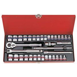 King Tony 36pc 3/8" Dr. Socket Set 12Pt Met & Imp