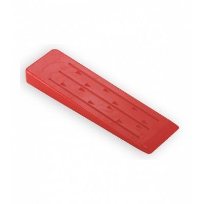 Wedge, 10 Inch Plastic Red