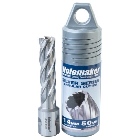 Holemaker 14mmx50mm Silver S. Annular Cutter