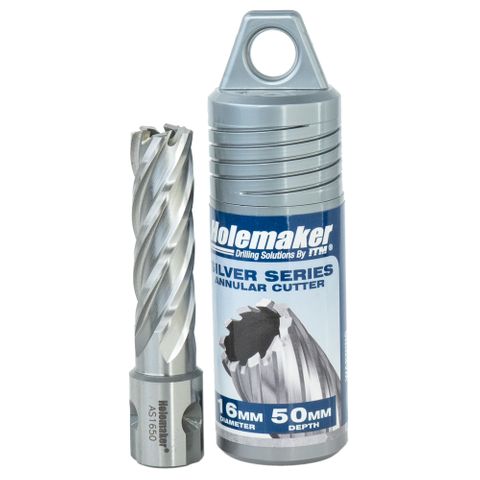 Holemaker 16mmx50mm Silver S. Annular Cutter