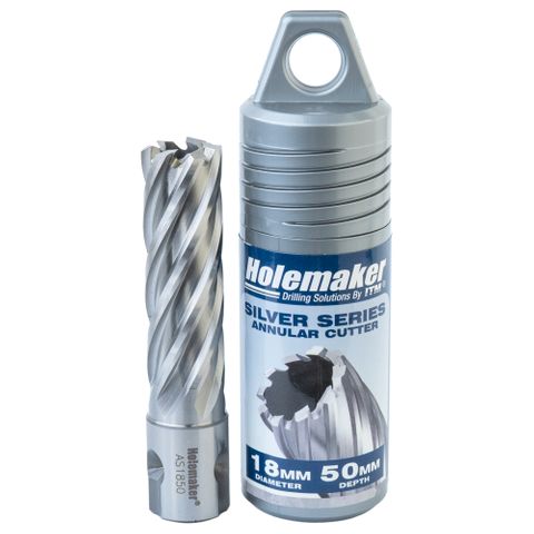 Holemaker 18mmx50mm Silver S. Annular Cutter