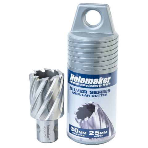 Holemaker 30mmx25mm Silver S. Annular Cutter