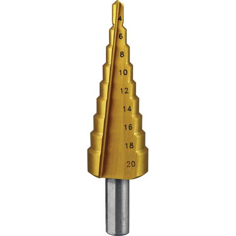 Holemaker 6-30mm Step Drill Straight Flute