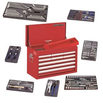 KT 219 PCE Tool Set in 9 Drawer Box