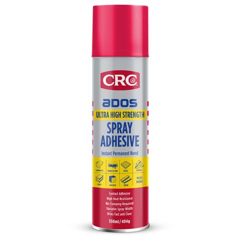 CRC ADOS Ultra High Strength Spray Adhesive 550ml
