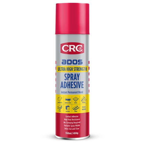 CRC ADOS Ultra High Strength Spray Adhesive 550ml