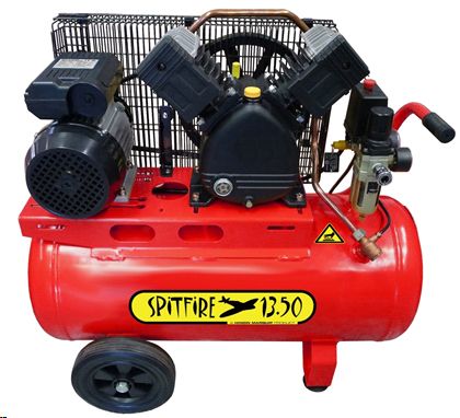 Spitfire Compressor 2.5hp/240/50hz 50 Litre 9.5bar