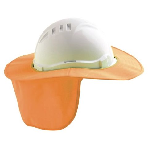 Hard Hat Brim w. Neck Flap