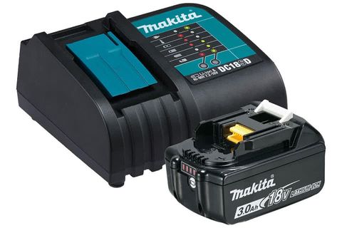 Makita Battery & Charger 18V 3Ah LXT KIT 1xBL1830B+DC18SD