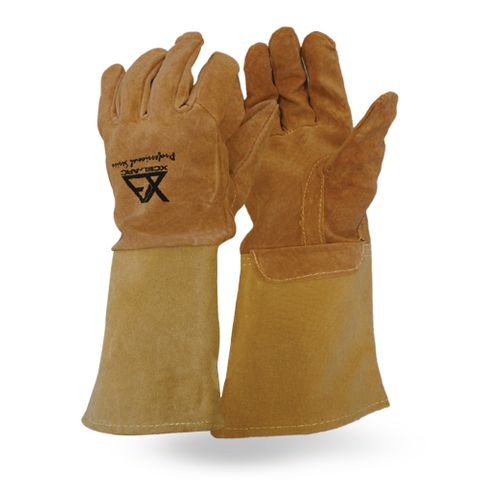 Xcel/Arc Pig Skin Tig Welding Gloves