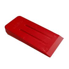 Wedge, 8 Inch Plastic Red Windsor