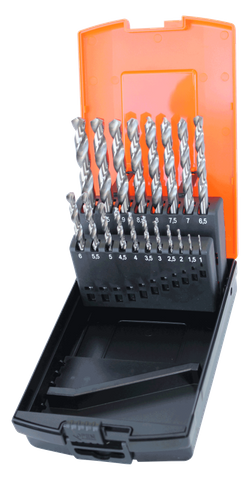 SP Tools Drill Bit Set 19pc HSS Metric 1mm-10mm