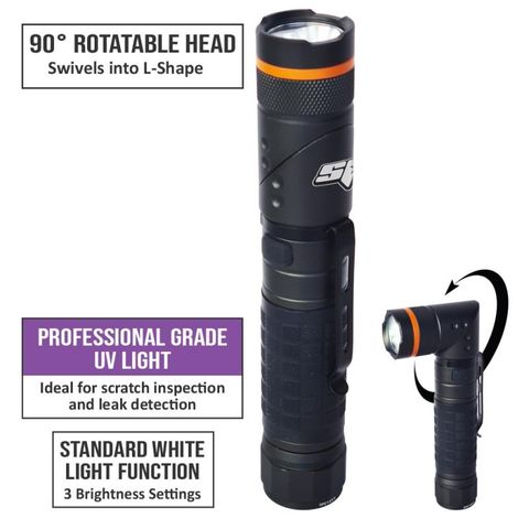 SP Torch/Work Light - UV Inspection LED Multifunction - Mag Base