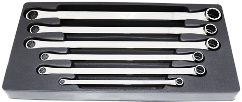 SP Tools Set Spanner Combination Double Ring 6pc Metric