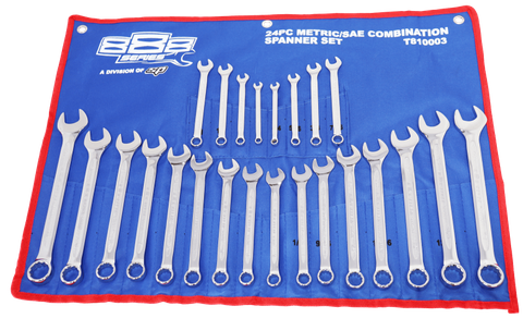 888 Spanner Set ROE Mertic/SAE 24pc