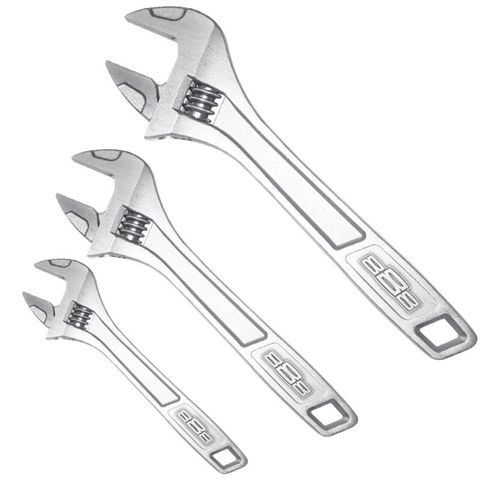 888 Adjustable Wrench Set 150mm, 200mm, 250mm