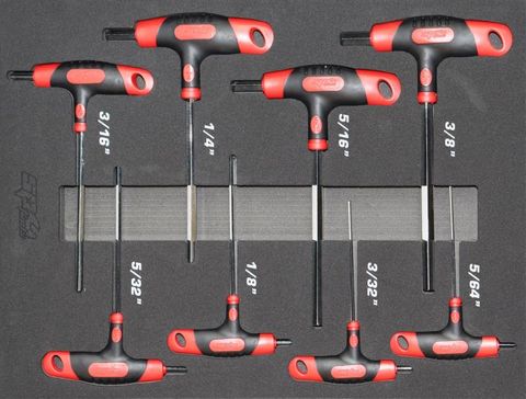 Hexkey T-Handle 8pc SAE Set