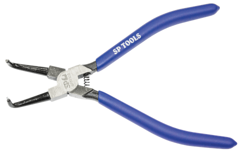 SP Tools Pliers Circlip 175mm - Internal - Bent