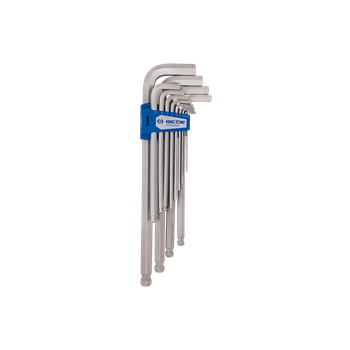 King Tony 13pc Extra Long Ball Point Hex Key Set Metric