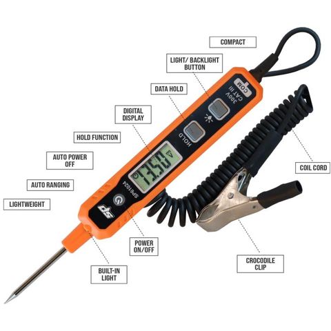 SP Circuit Tester - Volts, Ohms & Contutinuity - Auto Ranging - 0.8 to 100 Volts