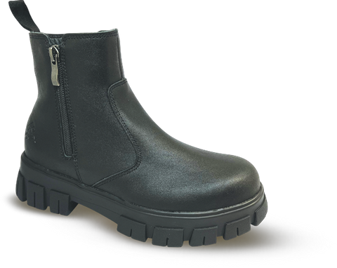 Apex Nancy Womens S/On Safety Boot Black