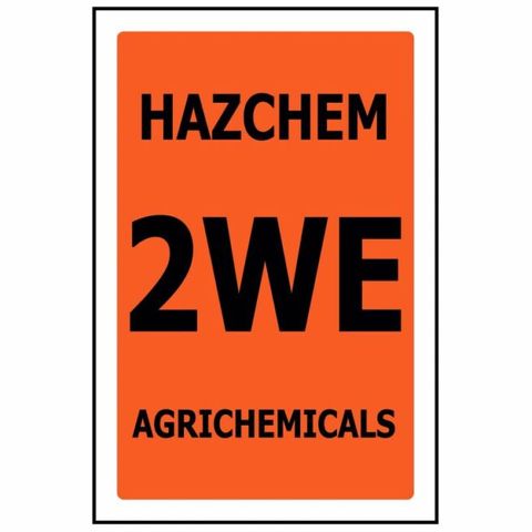 Agrichemicals 2WE Sticker - 170mmx250mm