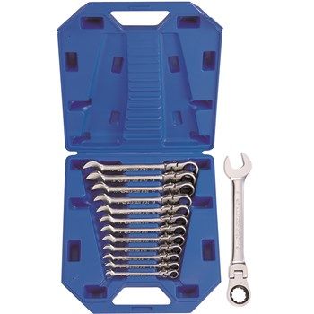 King Tony 12pc Flex S/Wrench Set 8-19mm