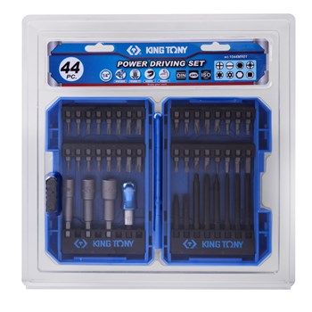King Tony 44pcs Power Driving Set C/W Square Drive Bits
