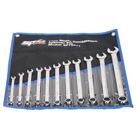 SP Combination Roe Spanner Set - Metric - 11pc