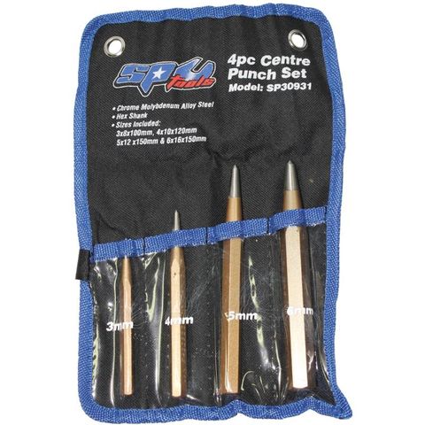 SP Centre Punch Set - 4pc