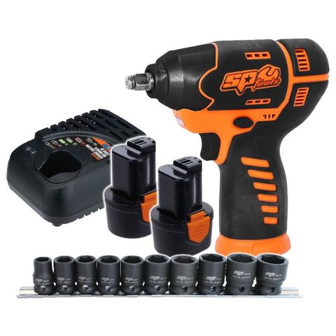 SP 12v 3/8"Dr Mini Impact Wrench Kit - 2.0ah