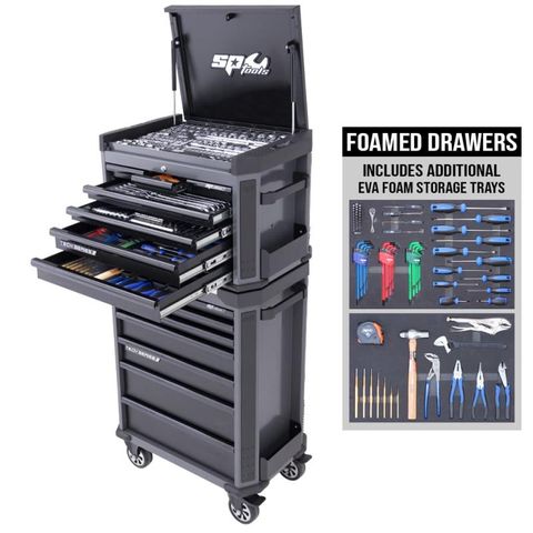 Tech Series Tool Kit - 310pc Metric Only - Diamond Black Bonus Evas (Nz Kit)