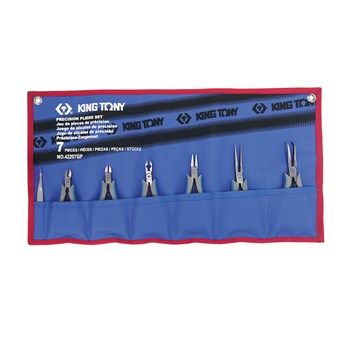 King Tony 7pc Electronics Precision Plier Set