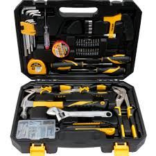 Tolsen Handyman Tool Set in Plastic Case 119pc